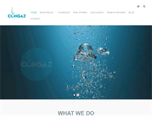Tablet Screenshot of congaz.be